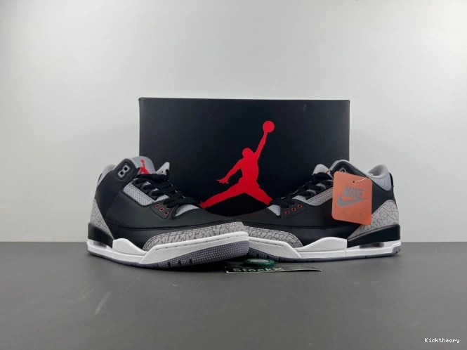 Kick Theory Black Cement DN3707-010 Air 3 Jordan 0809